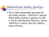 Baltų gentys. Lietuvių tautos susidarymas 17 puslapis