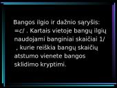 Bangos ir mechaniniai svyravimai 11 puslapis