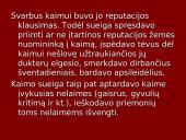 Bendruomeninė gyvensena. Sueigos 13 puslapis