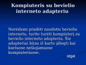 Bevielio interneto technologijos raida 4 puslapis