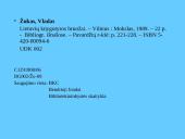 Bibliografinis aprašas 4 puslapis