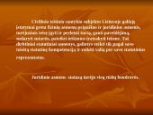 Civilinio teisinio santykio subjektai. Pagrindiniai daiktinės teisės bruožai 3 puslapis