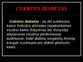 Cukrinis diabetas ir jo sukeliamos problemos 2 puslapis
