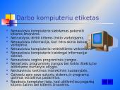 Darbo kompiuteriu etiketas 4 puslapis