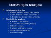 Darbo motyvacijos teorijos. Jų taikymas Lietuvoje 6 puslapis