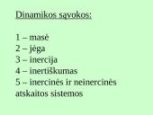 Dinamika kaip mechanikos šaka 2 puslapis