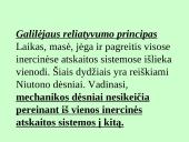 Dinamika kaip mechanikos šaka 11 puslapis