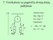 Dinamika kaip mechanikos šaka 19 puslapis