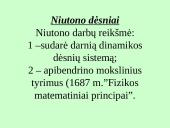 Dinamika kaip mechanikos šaka 6 puslapis
