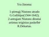 Dinamika kaip mechanikos šaka 7 puslapis