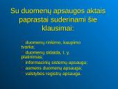 Duomenų apsaugos aktai ir asmens duomenų apsauga Lietuvoje 2 puslapis