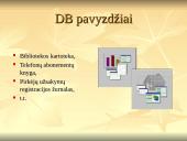 Duomenų bazių valdymo sistemos 6 puslapis