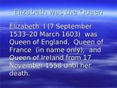 Elizabeth I 2 puslapis