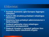 Europos Sąjungos šalių duomenų bazė 4 puslapis