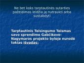 Gabčikovo-Nagymaros projektas tai Dunojaus užtvankos projektas 14 puslapis