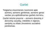Garbė ir orumas 4 puslapis