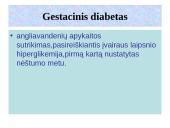 Gestacinis diabetas