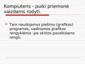 Grafikos rengyklės. Paint programa 2 puslapis