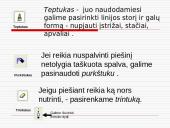 Grafikos rengyklės. Paint programa 7 puslapis