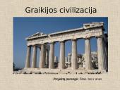 Graikijos civilizacijos raida