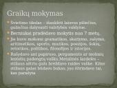 Graikų mokykla ir mokslas 2 puslapis