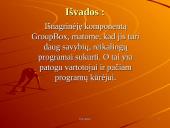 Grupavimo komponentas ir jo taikymai: GroupBox 11 puslapis