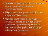 Grupavimo komponentas ir jo taikymai: GroupBox 3 puslapis