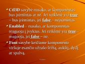 Grupavimo komponentas ir jo taikymai: GroupBox 5 puslapis