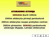 Įmonės pristatymas: "Senukai" 3 puslapis