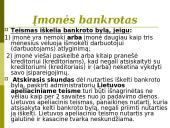 Įmonių bankrotas pagal įmonių teisę 13 puslapis