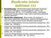 Įmonių bankrotas pagal įmonių teisę 3 puslapis