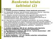 Įmonių bankrotas pagal įmonių teisę 4 puslapis