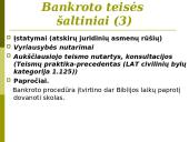 Įmonių bankrotas pagal įmonių teisę 5 puslapis