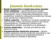 Įmonių bankrotas pagal įmonių teisę 8 puslapis