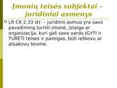 Įmonių teisė 8 puslapis