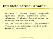Informacija ir komunikacija 3 puslapis