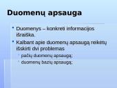 Informacijos ir duomenų apsauga 9 puslapis