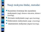 Informacinė visuomenė ir nauji mokymo būdai 3 puslapis