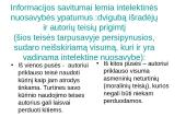 Intelektinė nuosavybė komunikacijoje 3 puslapis