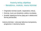 Intelektinė nuosavybė komunikacijoje 7 puslapis
