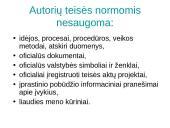 Intelektinė nuosavybė komunikacijoje 8 puslapis