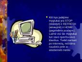 Internet Explorer. Pagrindiniai naršymo veiksmai 4 puslapis