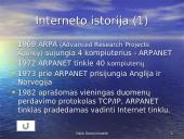 Internetas - pasaulio kompiuterių tinklų sistema 2 puslapis