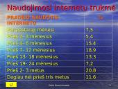 Internetas - pasaulio kompiuterių tinklų sistema 10 puslapis