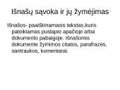 Išnašos. Iliustracijų numeravimas. Figūrų braižymas ir spalvinimas 2 puslapis