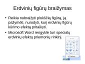 Išnašos. Iliustracijų numeravimas. Figūrų braižymas ir spalvinimas 13 puslapis