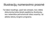 Išnašos. Iliustracijų numeravimas. Figūrų braižymas ir spalvinimas 6 puslapis