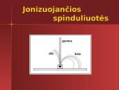Jonizuojančios spinduliuotės