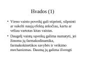 Kliniškai svarbi vaistų sąveika 19 puslapis