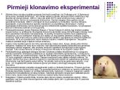 Klonavimas ir genetinė ateitis 4 puslapis